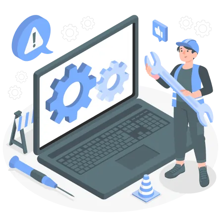 Illustration of IT solutions